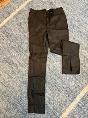 Gianni Bini Black Pleather Pants